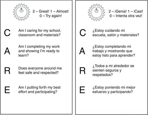 Check-in, check-out reflection questions Refer to the image caption for details.