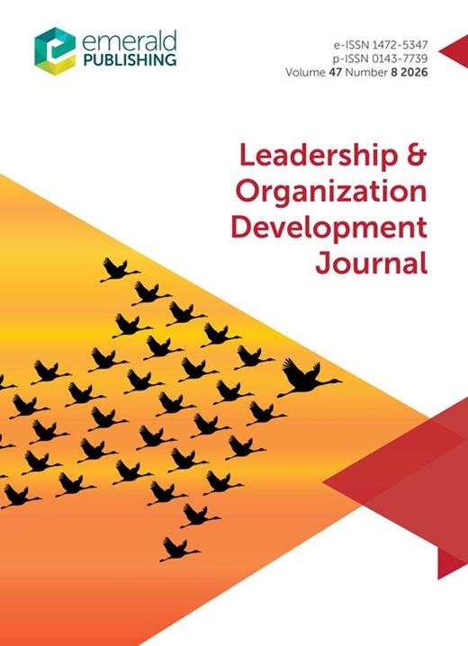 Leadership And System Development Volume 47 Issue 8 | Leadership & Organization Development Journal ...
