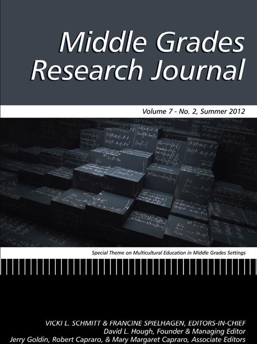 Volume 7 Issue 2 | Middle Grades Research Journal | Emerald Publishing