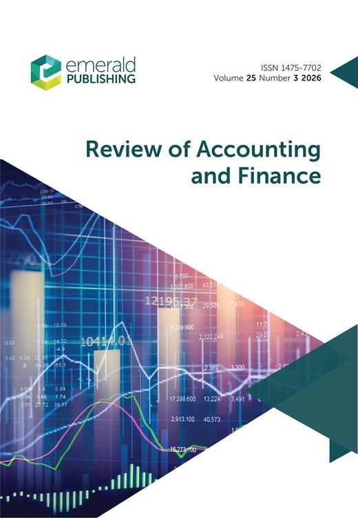 Review of Accounting and Finance | Emerald Publishing